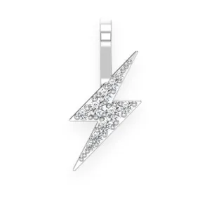 0.15CTW Diamond Lightning Bolt Pendant