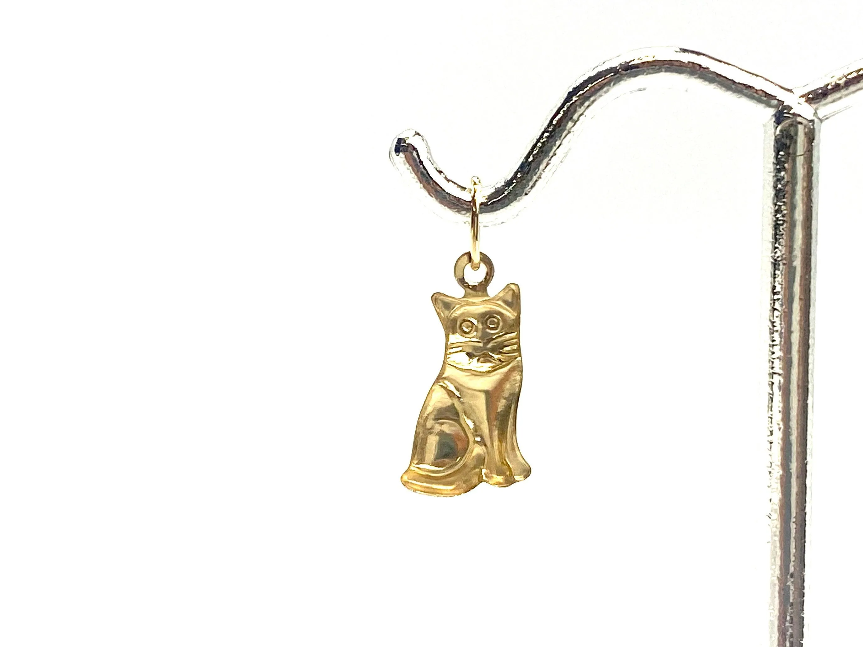 14KGF Cat Charm , Sku#1896-C