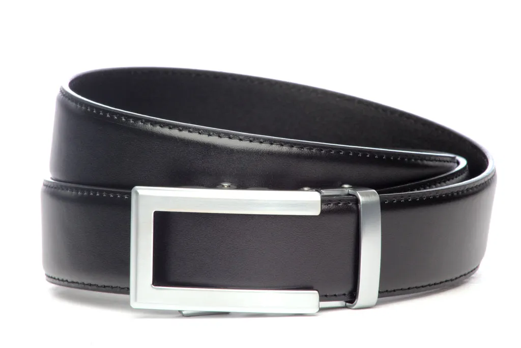 1.5" Black Leather w/buckle