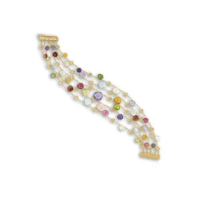 18K Paradise Mixed Gemstone Bracelet - BB2010 MIX01 Y