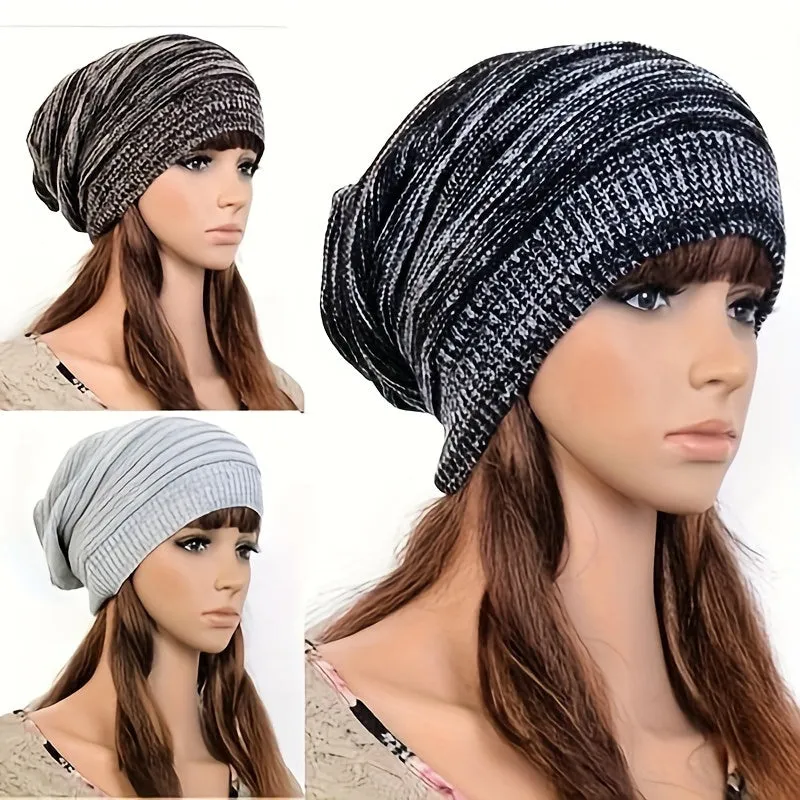 1pcs Dreamy Lover's Knitted Ski Hat - Fan Shop Clothing Accessories - Soft, Loose-Fitting, Brimless, Unisex Urine Hat for Men and Women - Winter Fashion Essential