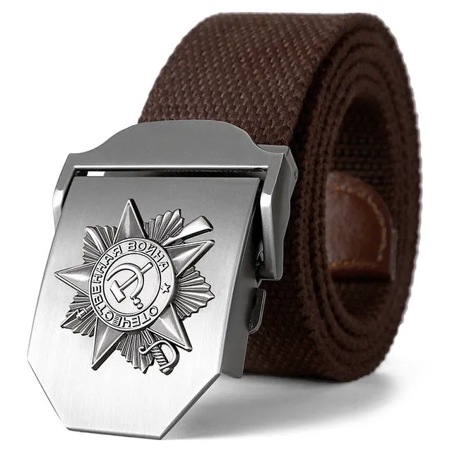 3D Great Soviet Patriotic War Memorial Canvas Belt