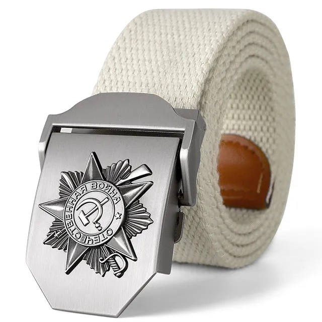 3D Great Soviet Patriotic War Memorial Canvas Belt