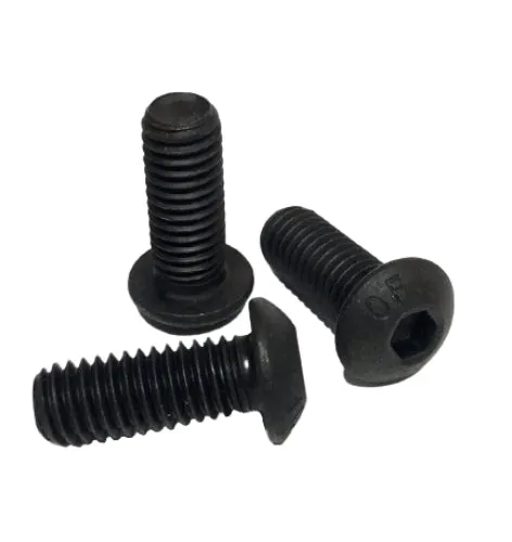 #4-40 x 1/4" Button Head Socket Cap Screws Plain Finish QTY 400