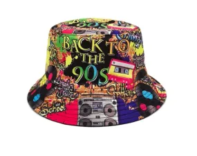 80's & 90's Theme Bucket Hats