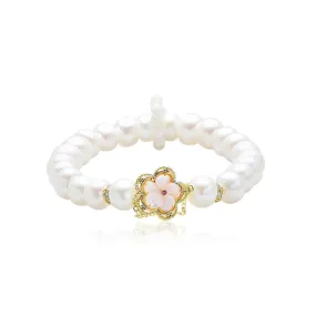 Above Clouds Gold Bracelet