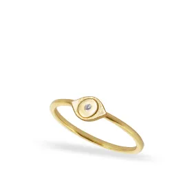 Alex Woo Mini Additions™ Evil Eye Stackable Ring