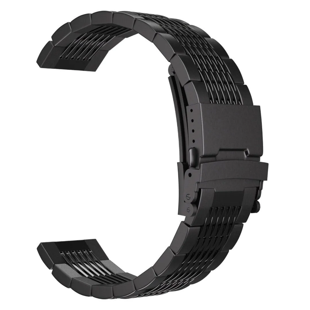 Amazfit GTR 3 (Pro) Luxury Steel Chain Strap (Black)