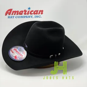 American Hat Co Felt 7X Black 4 1/4 brim