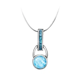 Aqua Necklace - Naqua01-ch