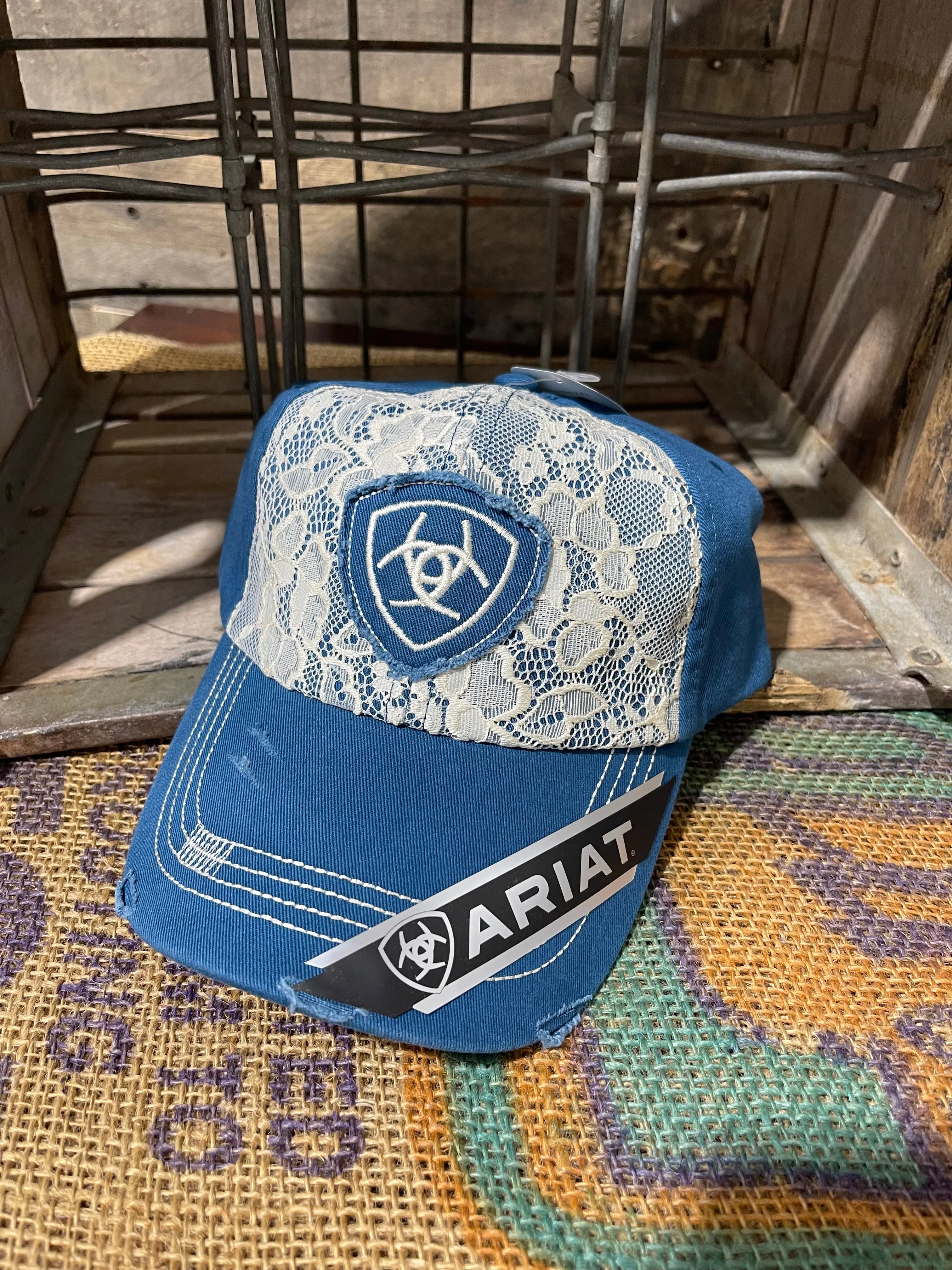 Ariat Lace Ball Cap