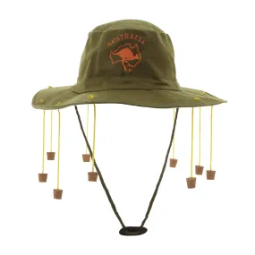 Australian Explorer Australia Day Hat With Corks