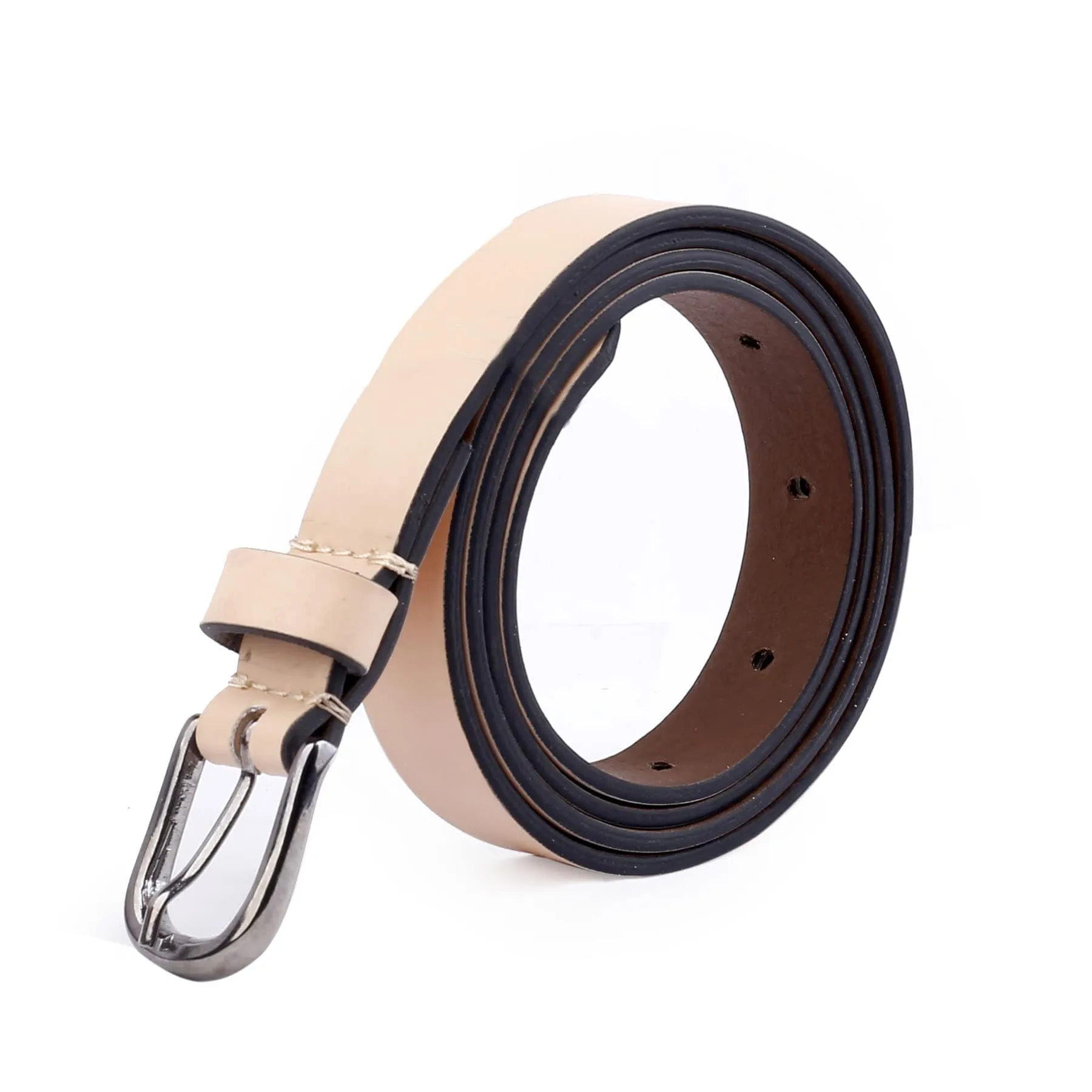 Bacca Bucci VIVACE Slim Belt—Matte Finish Elegance for Versatile Styling- 18 MM