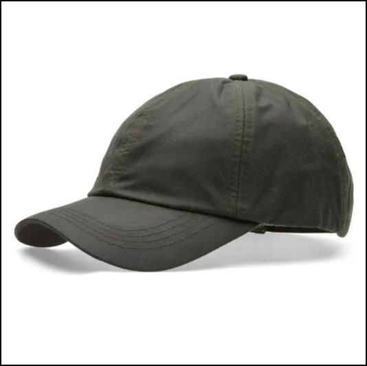 Barbour Cap - Baseball Sports - Sage Green Wax - MHA0005SG911