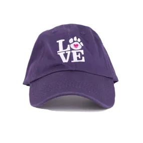 Baseball Hat - Love Heart Paw