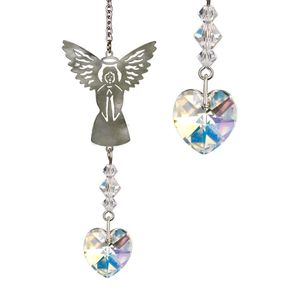 Birthstone Guardian Angel Ornaments -12 Colors, Handmade Sparkling Crystals!*