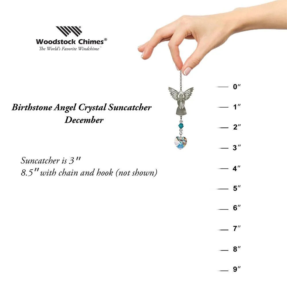 Birthstone Guardian Angel Ornaments -12 Colors, Handmade Sparkling Crystals!*