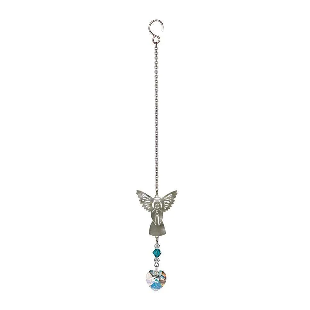 Birthstone Guardian Angel Ornaments -12 Colors, Handmade Sparkling Crystals!*