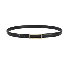 Black Women Genuine Leather Belt 黑色女士真皮皮带 KCBELT1027