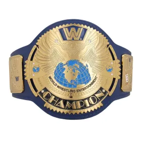 Blue WWE Big Eagle 2mm Championship Replica Title Belt World Heavy Weightlifting