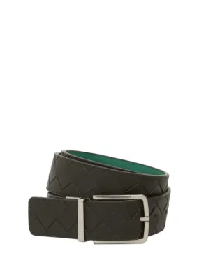 Bottega Veneta   3.5cm Intrecciato reversible belt 