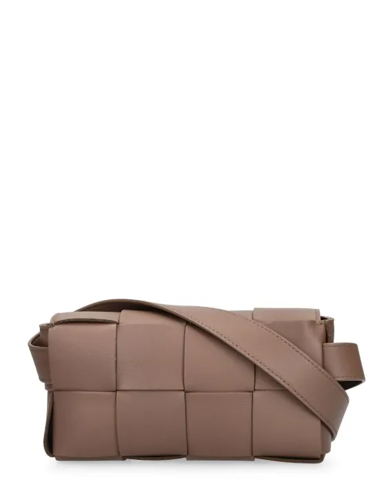 Bottega Veneta   Mini Cassette leather belt bag 