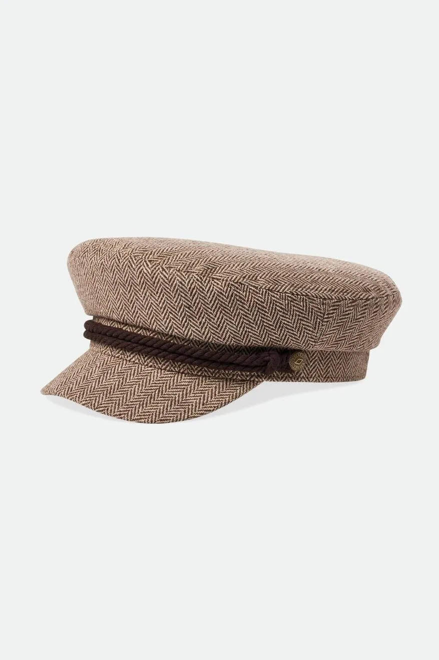 Brixton Fiddler Cap - Dark Earth/Sand