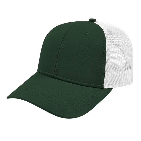 Cap America Custom Embroidered Hat with Logo - Low Profile Trucker Mesh Back Cap i3115