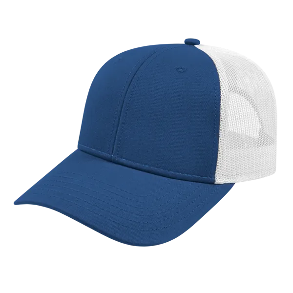 Cap America Custom Embroidered Hat with Logo - Low Profile Trucker Mesh Back Cap i3115