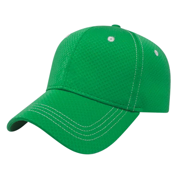 Cap America Custom Embroidered Hat with Logo - Soft Textured Polyester Mesh Cap i7024