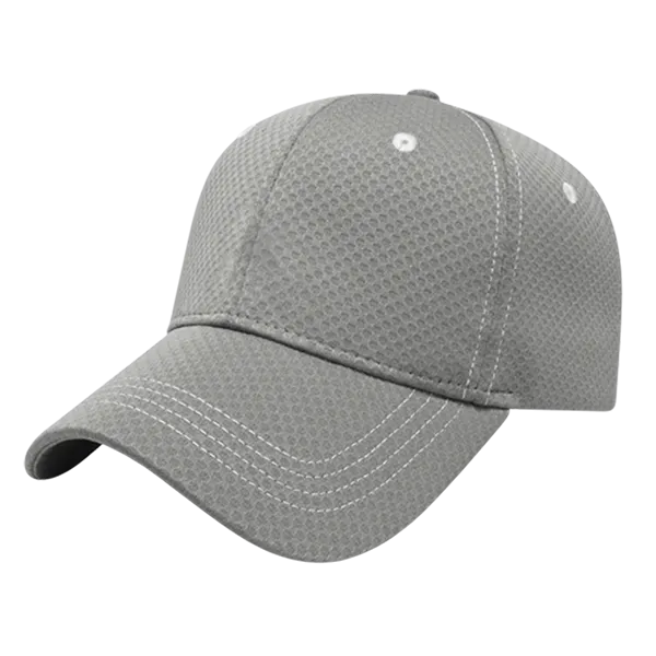 Cap America Custom Embroidered Hat with Logo - Soft Textured Polyester Mesh Cap i7024