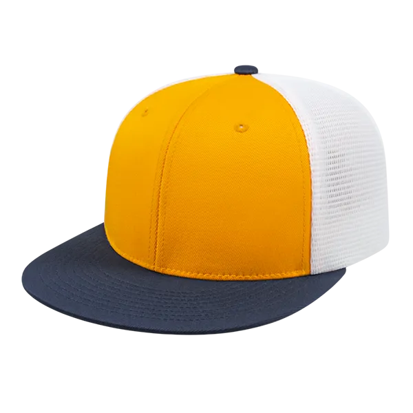 Cap America Custom Logo Hat - Flexfit® Performance Trucker Mesh Back Cap i8501