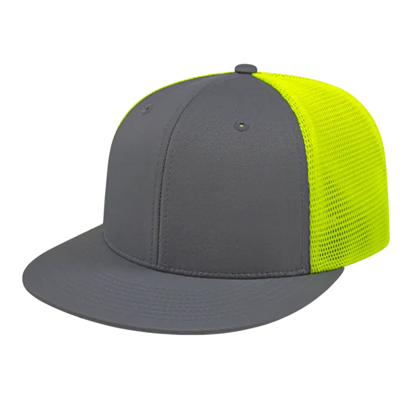 Cap America Custom Logo Hat - Flexfit® Performance Trucker Mesh Back Cap i8501