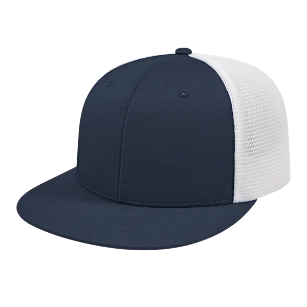 Cap America Custom Logo Hat - Flexfit® Performance Trucker Mesh Back Cap i8501