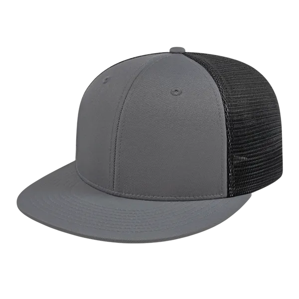 Cap America Custom Logo Hat - Flexfit® Performance Trucker Mesh Back Cap i8501