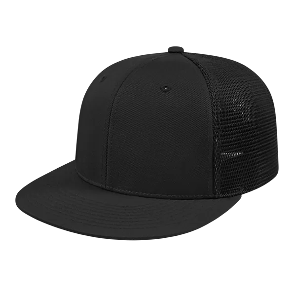 Cap America Custom Logo Hat - Flexfit® Performance Trucker Mesh Back Cap i8501