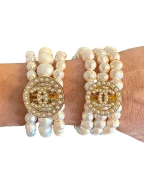 CC ALL Pearl Button bracelet