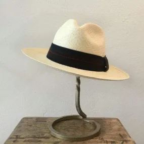 Classic Beige Panama Hat