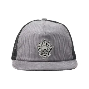 Creature Trucker Hat Bonehead Flame Grey