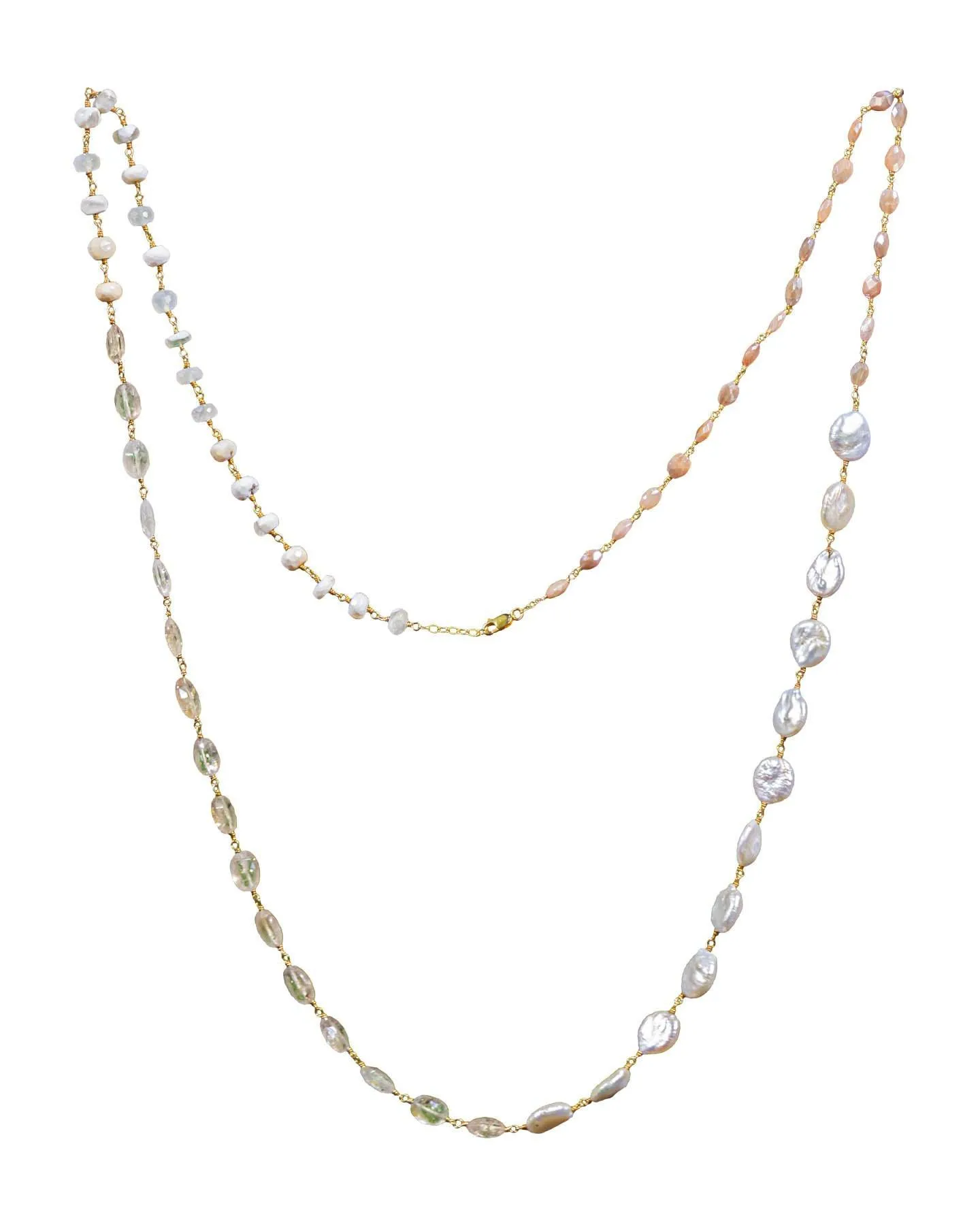 Diana Blush Multi Necklace