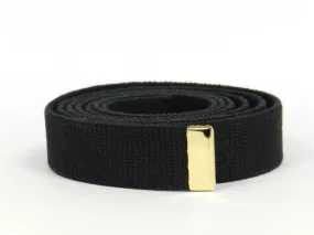 Dress Belt w- Lacquer Polished Tip - Male 55"