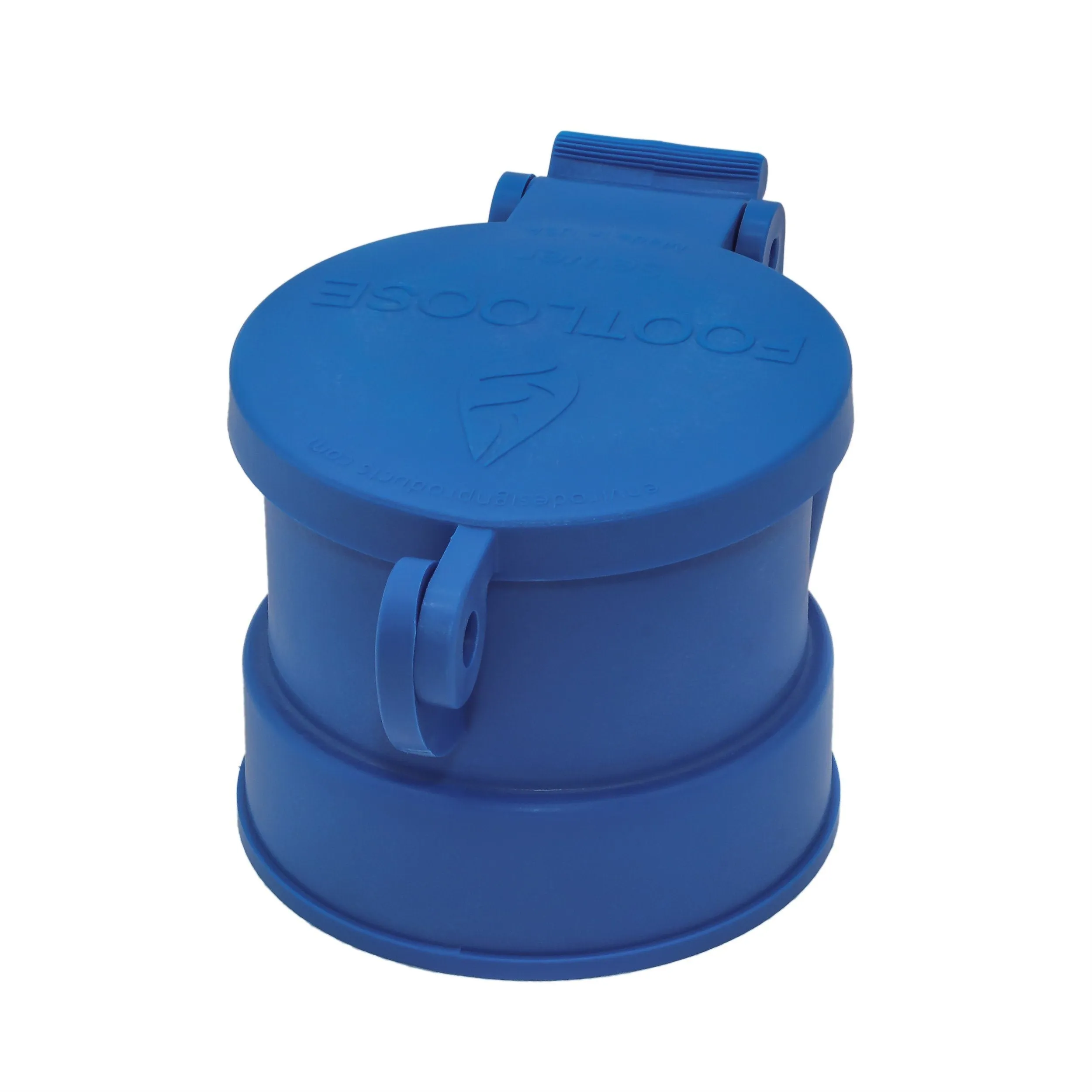 Enviro Design Products: FootLoose RV Site Sewer Cap, 4" Blue Female