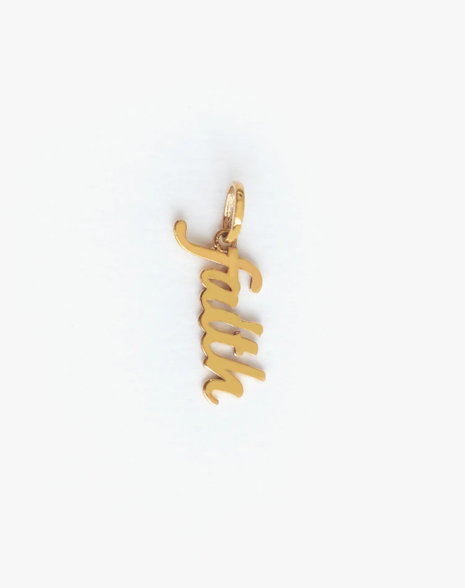 Faith Charm Pendant