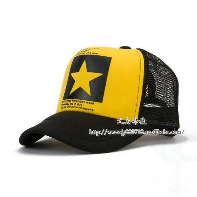 Fashion pointed Star Brand Baseball Cap