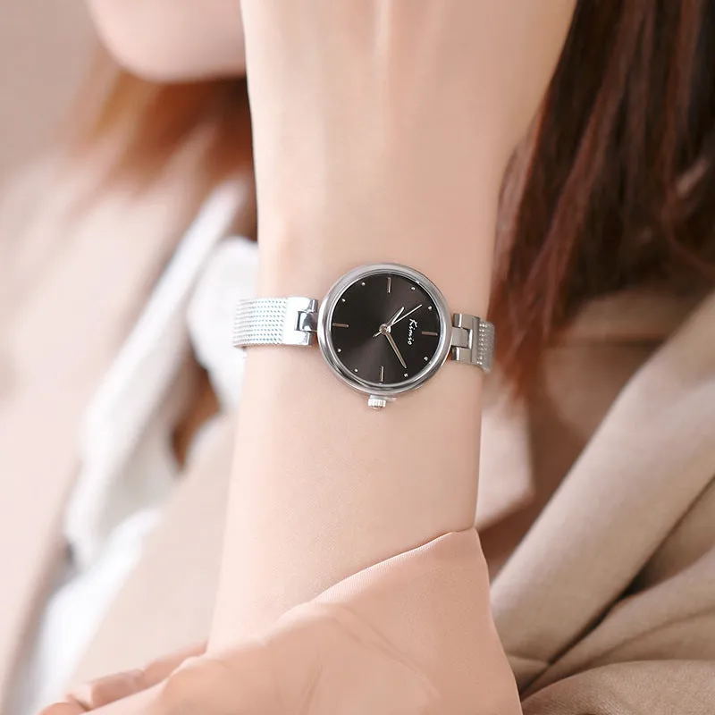 Fashionable, simple, waterproof, small chain women's Watch