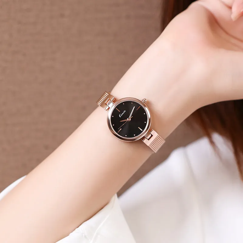 Fashionable, simple, waterproof, small chain women's Watch