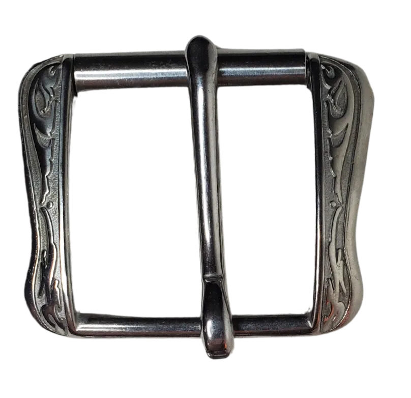 Fort Worth Western Stainless Steel Roller Buckle