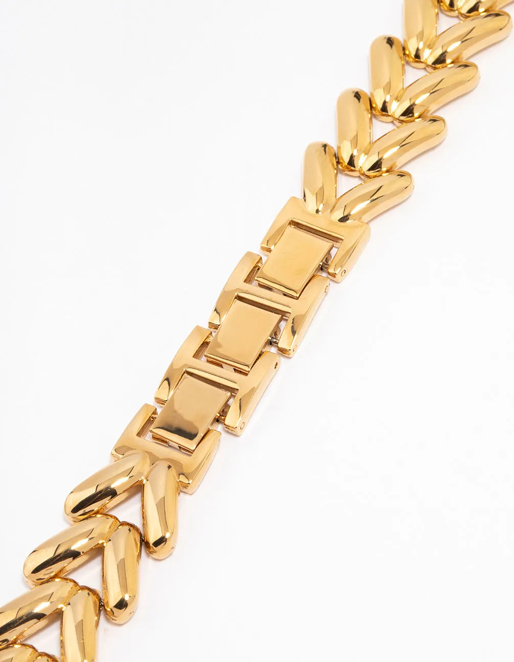 Gold Chunky Chain Watch Strap 42/44/45