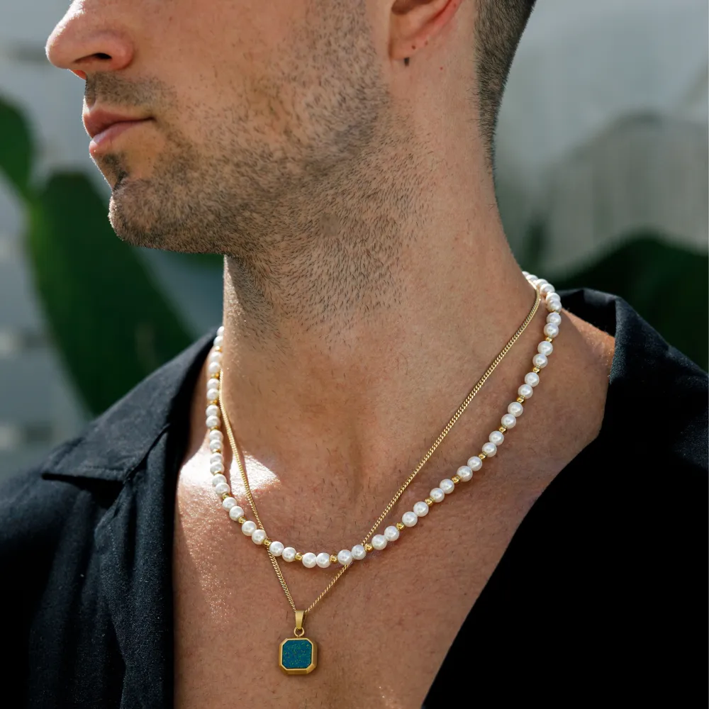 Gold Pearl Chain (6MM)