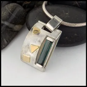 Green Tourmaline Pendant